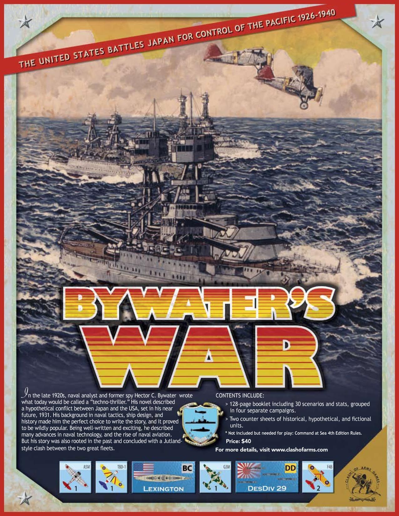 Bywater's War: The United States Battles Japan for Control of the Pacific 1926-1940