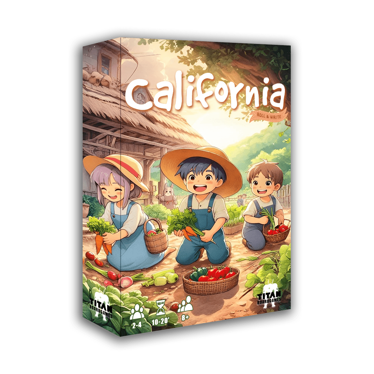 Cover art for California: Roll & Write