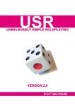 RPG Item: USR (Unbelievably Simple Roleplaying) Version 2.0