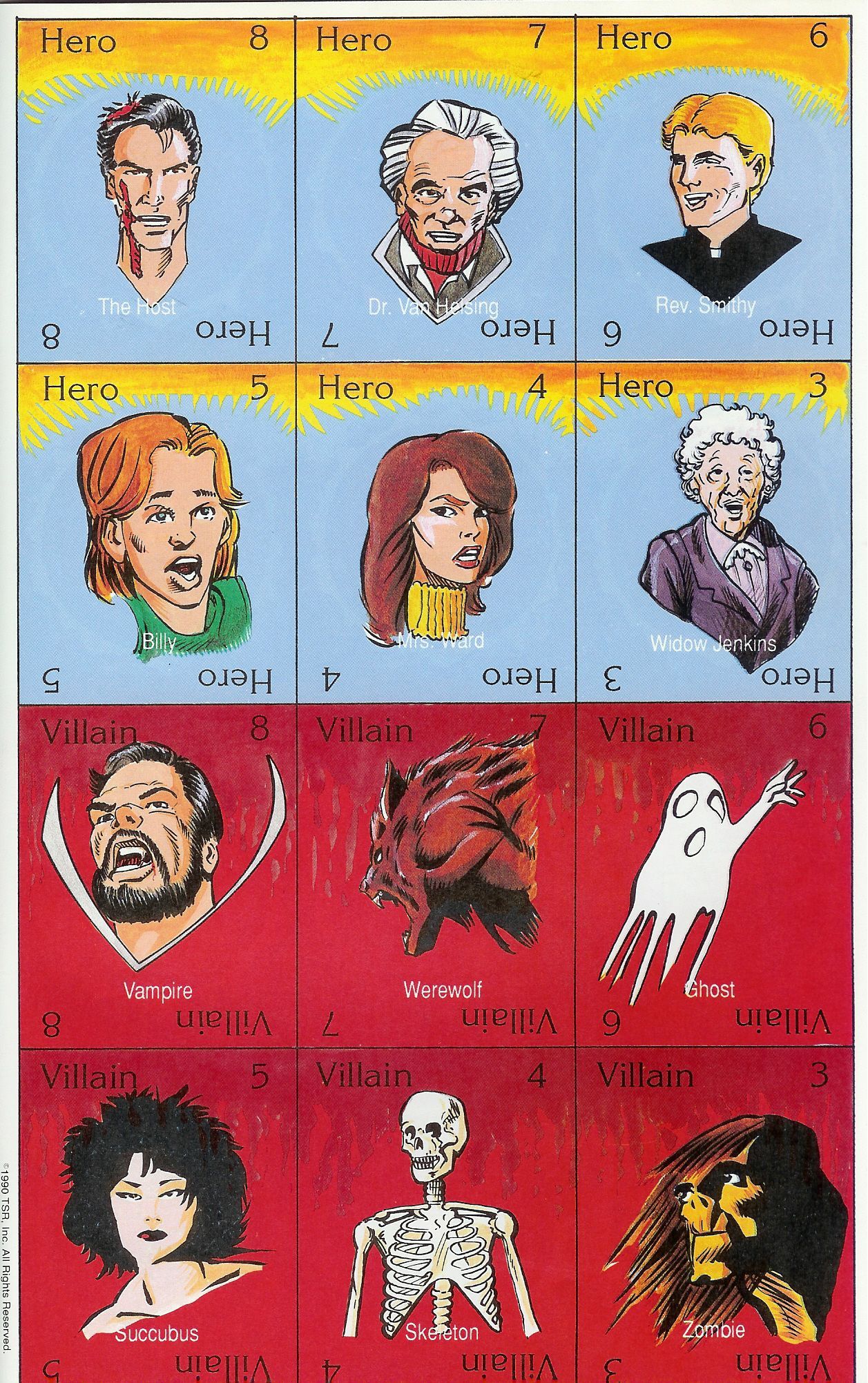 R.I.P. Collector Game Cards