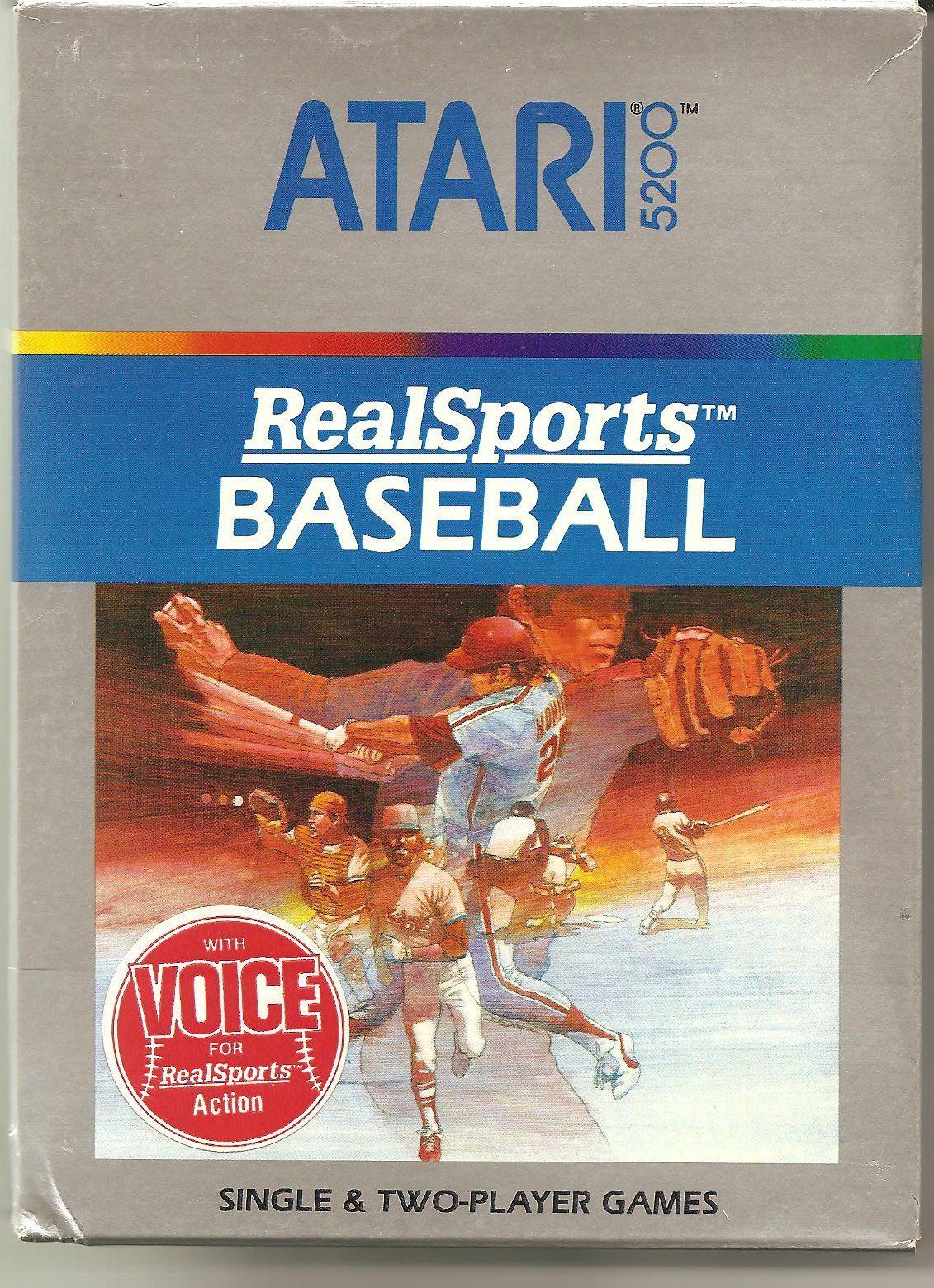 RealSports Baseball box art