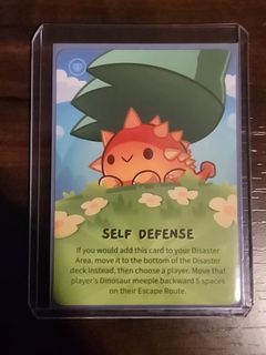Happy Little Dinosaurs: Self Defense Promo Card