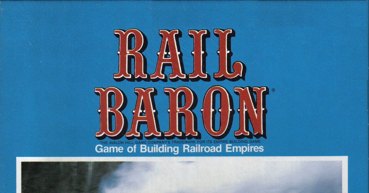 Rail Baron Board Game BoardGameGeek