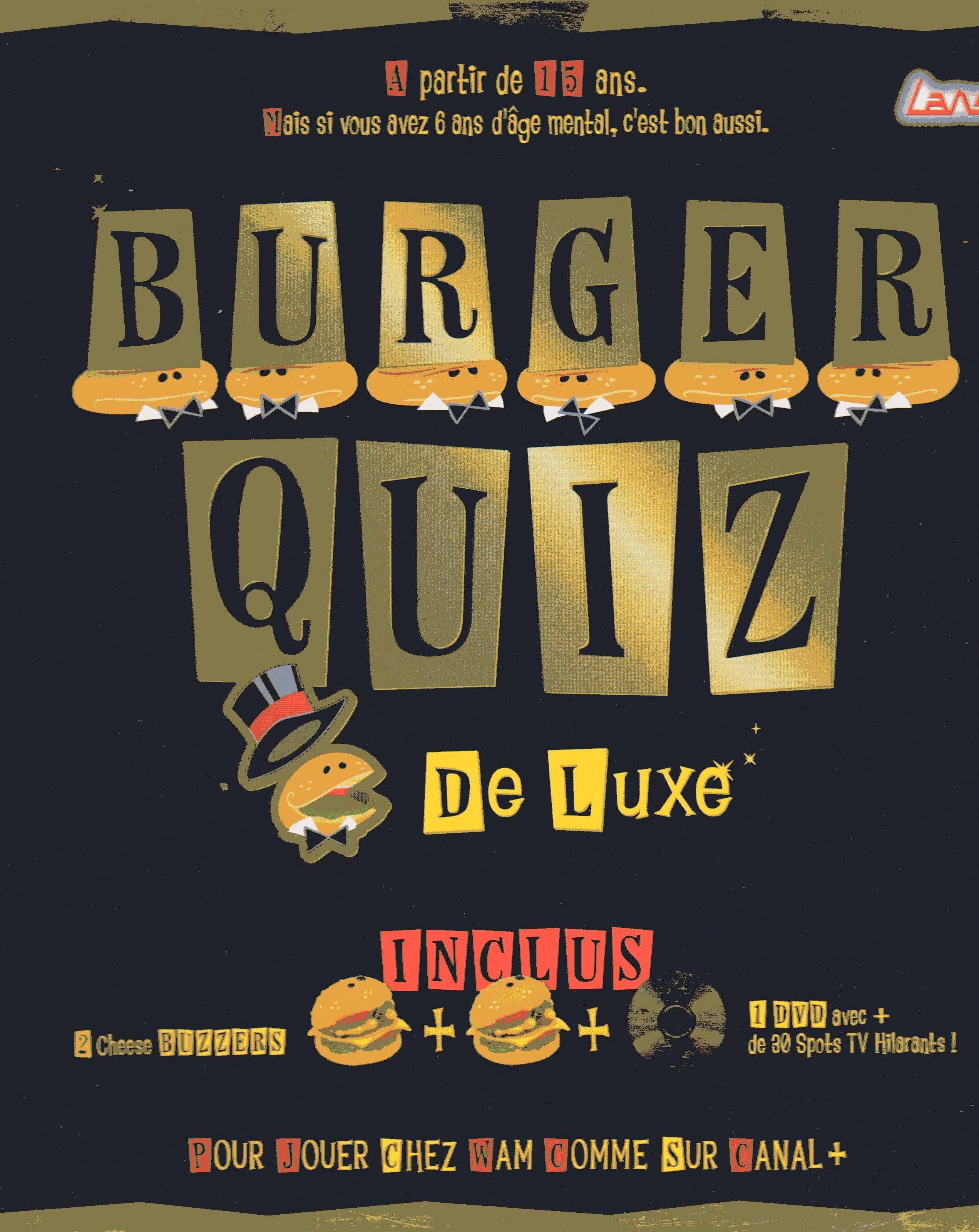 Boîte du jeu Burger Quiz