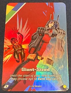 UNO Ultimate: Ant-Man – Giant-Sized Foil Chase Card