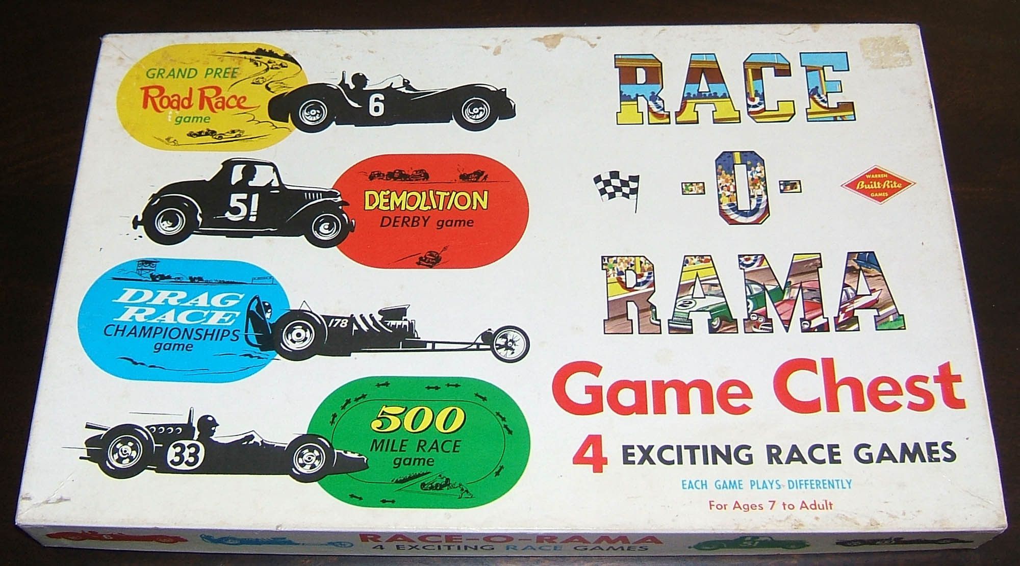 Race-O-Rama Game Chest