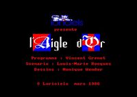 Video Game: L'Aigle d'Or