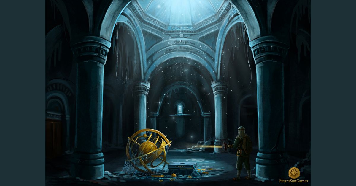 Game Master’s tools and treasures in ruins | The City of the Steam Sun ...