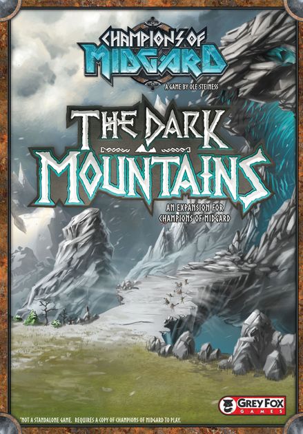 The Dark Mountains Champions Of Midgard Adventure Board Game 