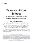RPG Item: CALI4-1: Plain of Stone Spiders