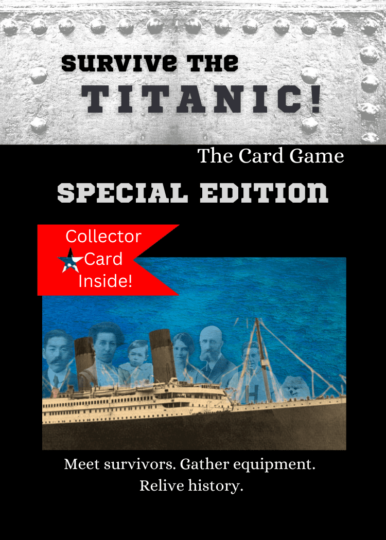 Survive The Titanic! The Card Game doboz