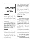 RPG Item: Dream Weaver