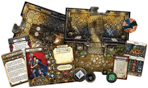 Board Game: Descent: Journeys in the Dark (Second Edition) – Manor of Ravens