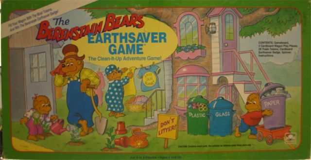 Berenstain Bears Earthsaver Game box art