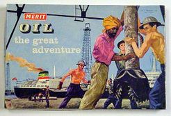 Oil  The Great Adventure board game box cover