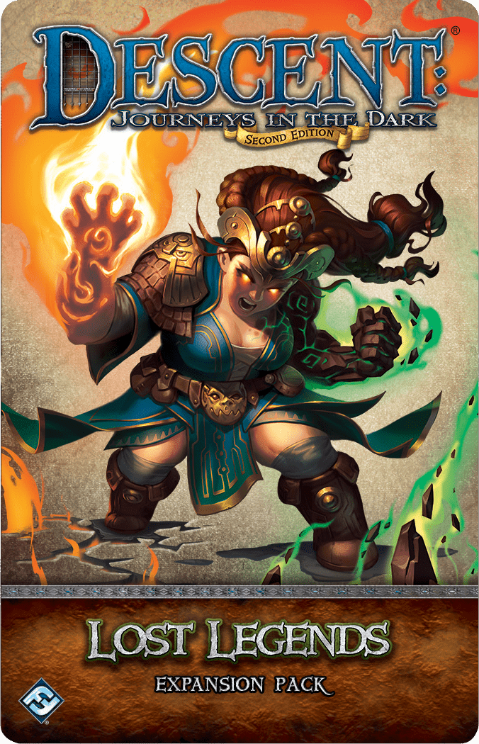 Descent: Journeys in the Dark (Second Edition) – Lost Legends Expansion Pack cover