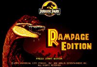 Video Game: Jurassic Park: Rampage Edition