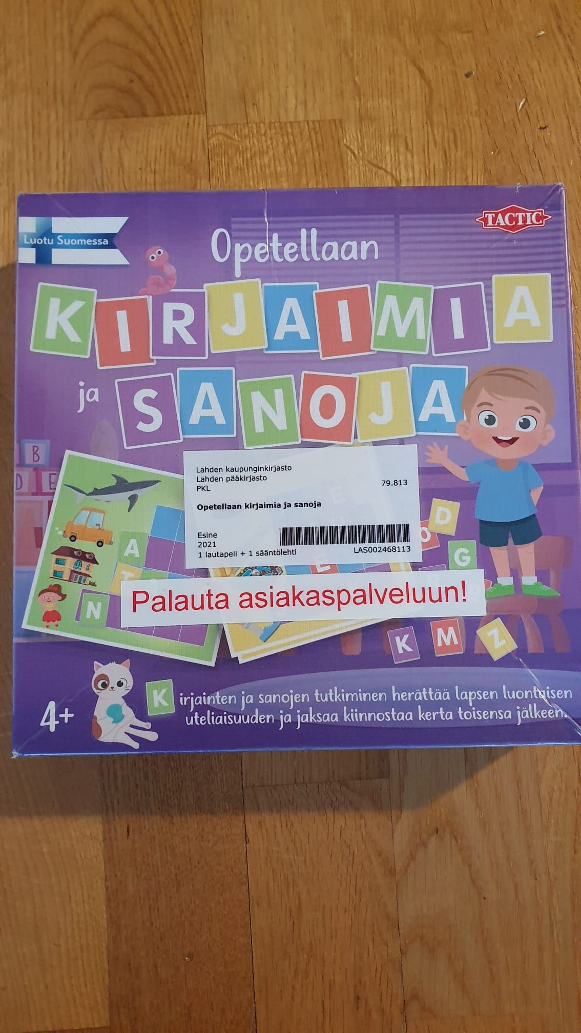 Cover art for Opetellaan Kirjaimia ja sanoja
