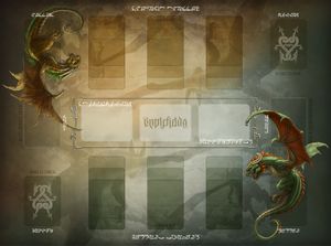 Draco Magi: Playmat