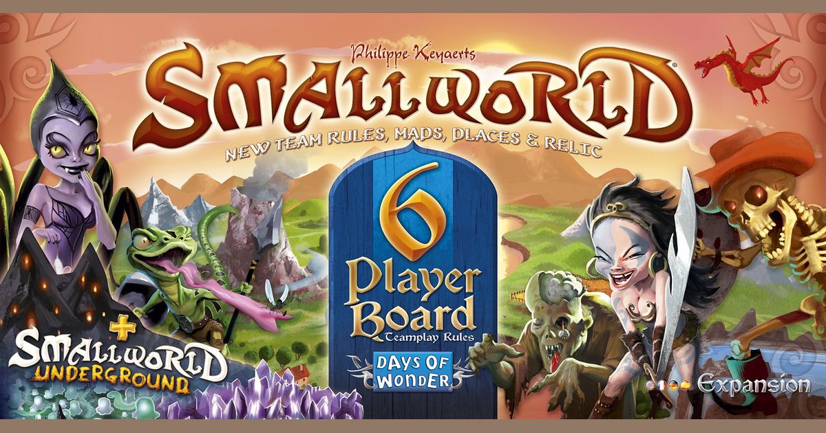 Small World 6 Player Board Board Game BoardGameGeek
