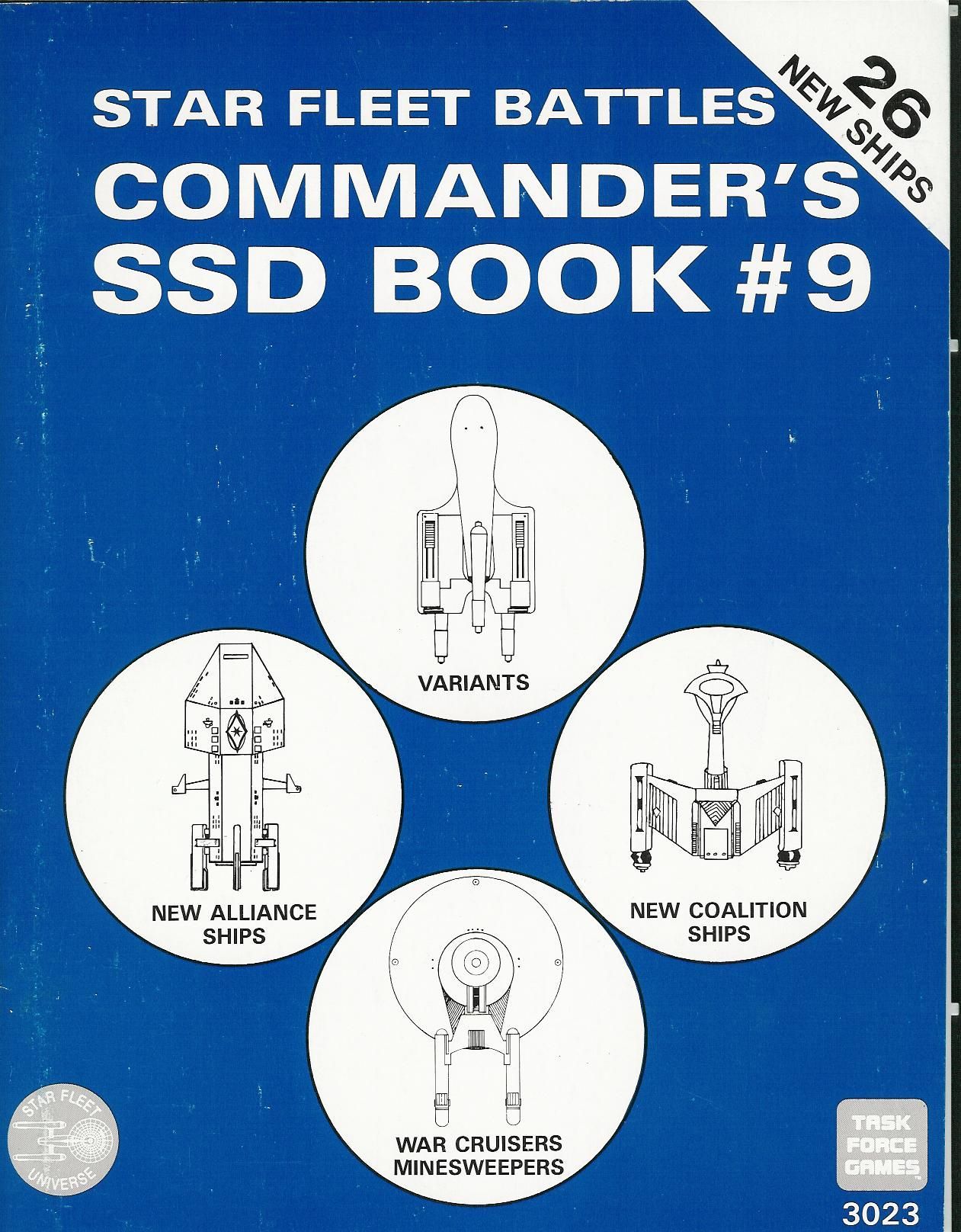 Star Fleet Battles: Commander's SSD Book #9