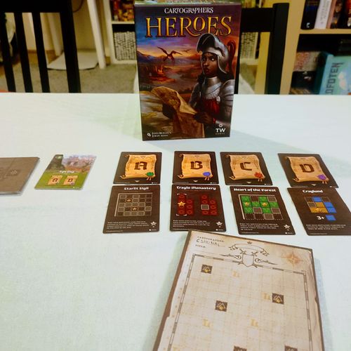 Cartographers Heroes | Board Game | BoardGameGeek