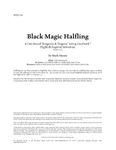 RPG Item: HIG7-06: Black Magic Halfling