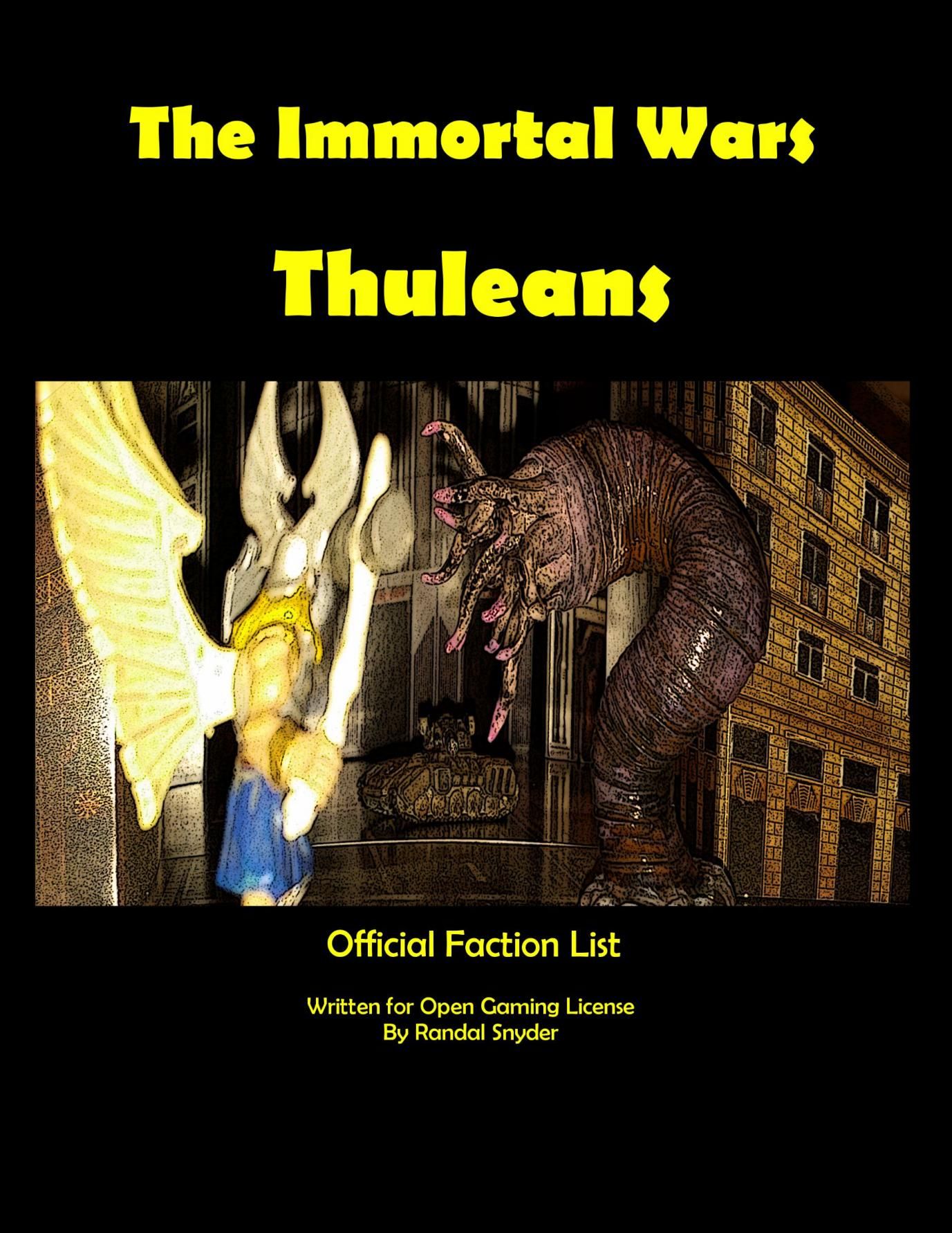 The Immortal Wars: Thuleans