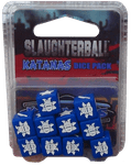 Board Game Accessory: Slaughterball: Dice Pack #7 – Katanas
