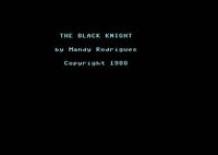 Video Game: Black Knight Adventure