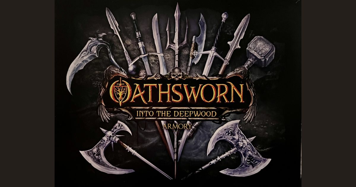 Oathsworn Into the Deepwood The Armory Board Game Accessory