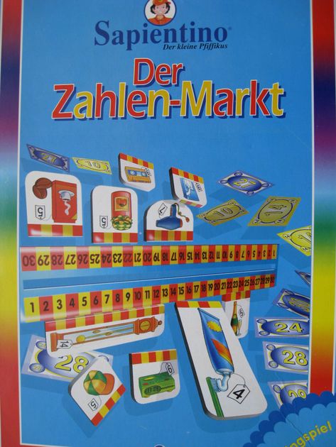 Der Zahlen Markt Board Game Boardgamegeek