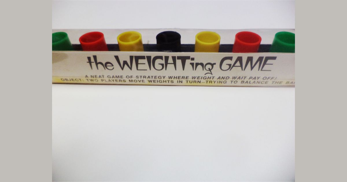 the WEIGHTing GAME Board Game BoardGameGeek