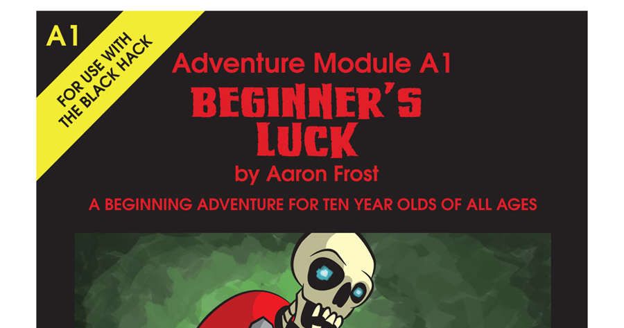 Adventure Module A1: Beginner's Luck | RPG Item | RPGGeek