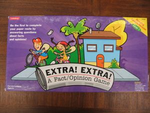 Extra! Extra!:  A Fact/Opinion Game