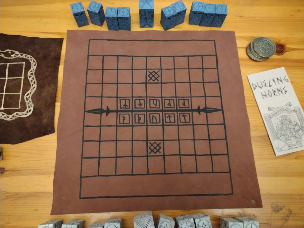 Illustration 3 de DUELING HORNS: A Viking Board Game