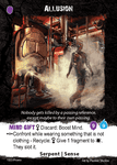 Apocrypha Adventure Card Game: Allusion Promo Card