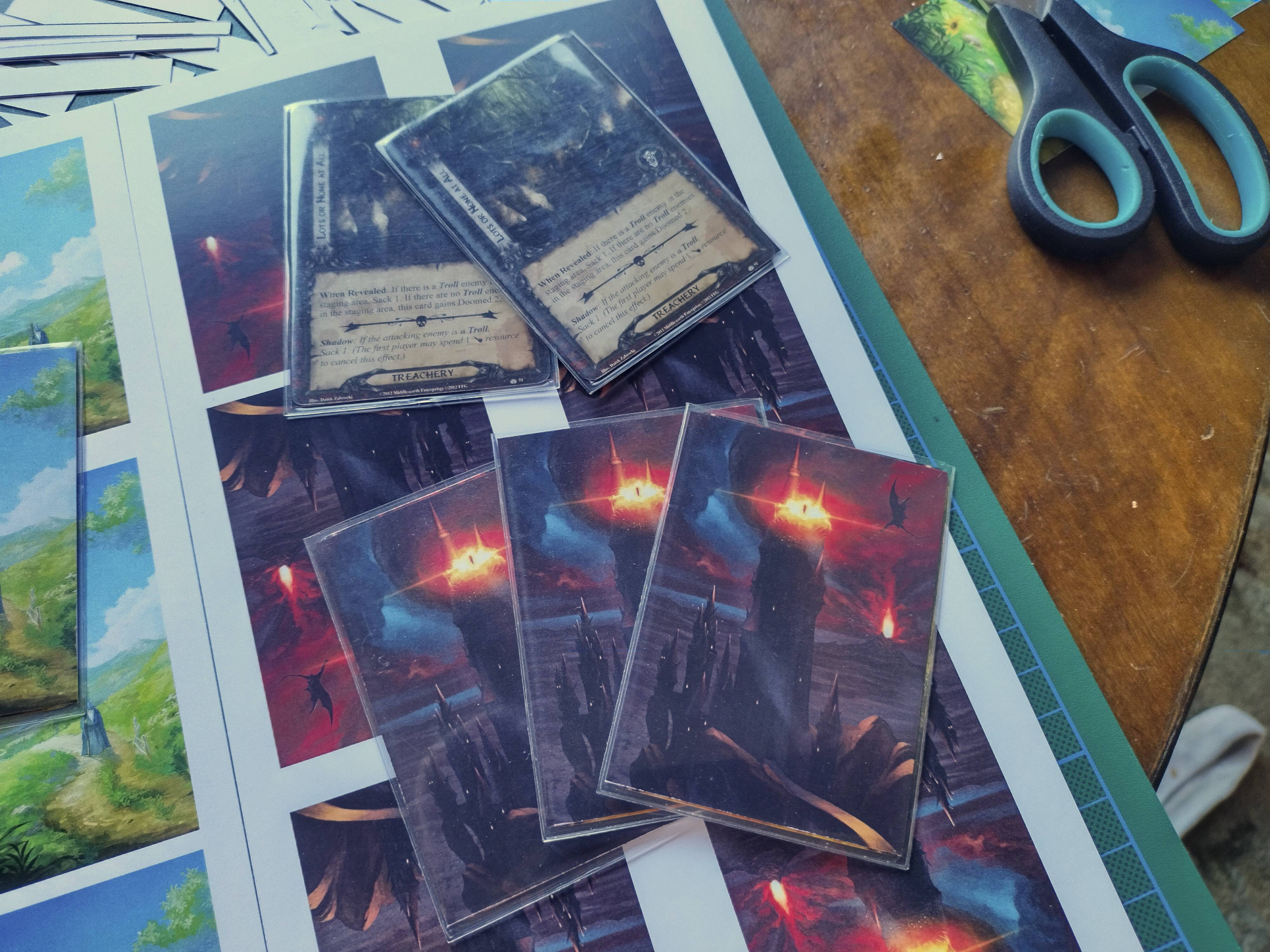 Lord of the Rings LCG Card Sleeves The Lord of the Rings The Card Game