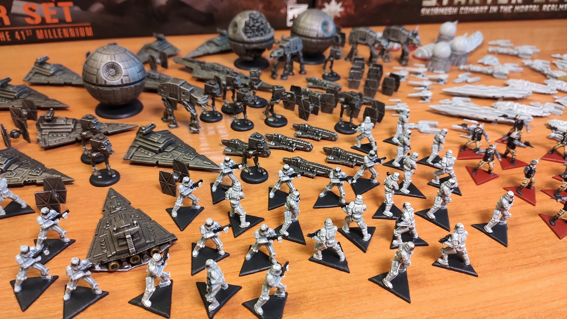 Painted miniatures from Star Wars Rebellion | Star Wars: Rebellion