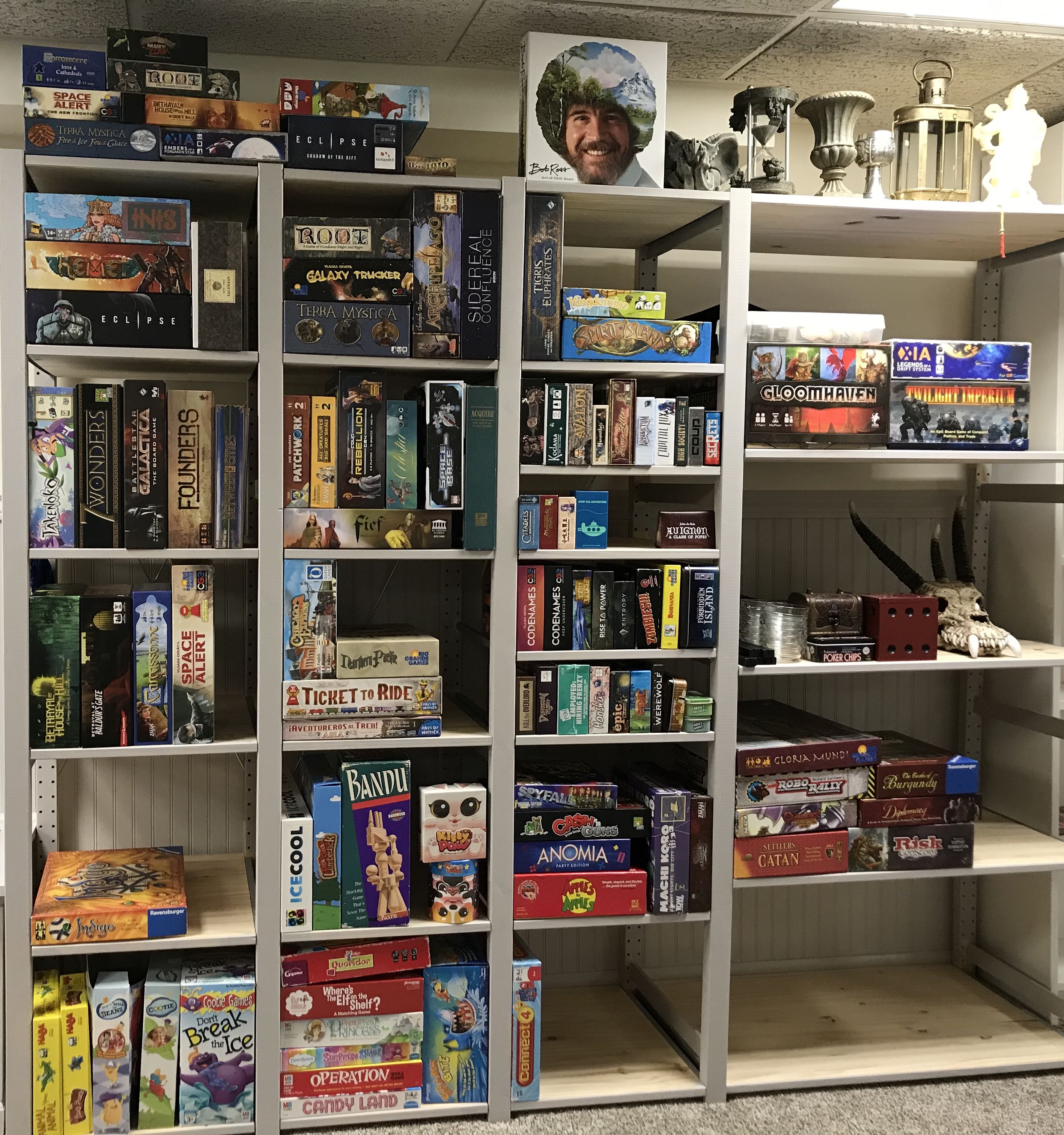 POLL: Game storage - IKEA bookcases -Billy or Kallax or neither. Please ...