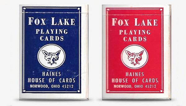 fox lake playing cards