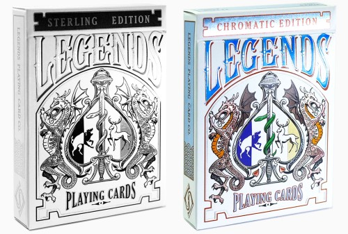 legends playing cards