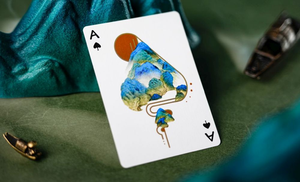 Echo & Thousand Mile Scroll Playing Cards by TCC Fashion