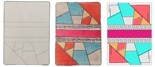 Red Stripe Playing Cards