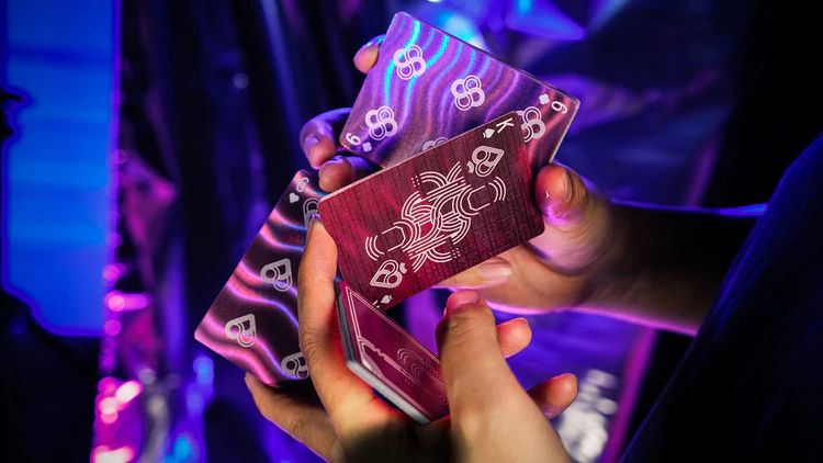 Rainbow Holo V2 Playing Cards by TCC Fashion | BoardGameGeek