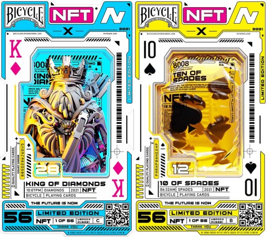 bicycle nft playing cards