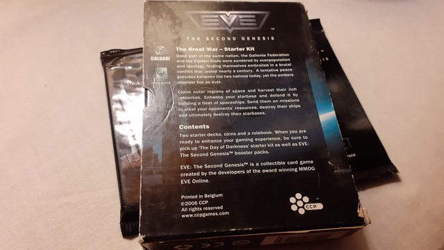 Eve The Second Genesis CCG Display Carton 6 Starter Decks CCP Games 2006 for sale online 