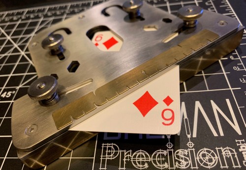 playing card gaff tool