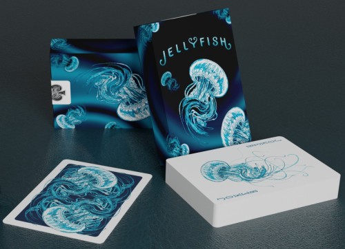 jellyfish playing cards