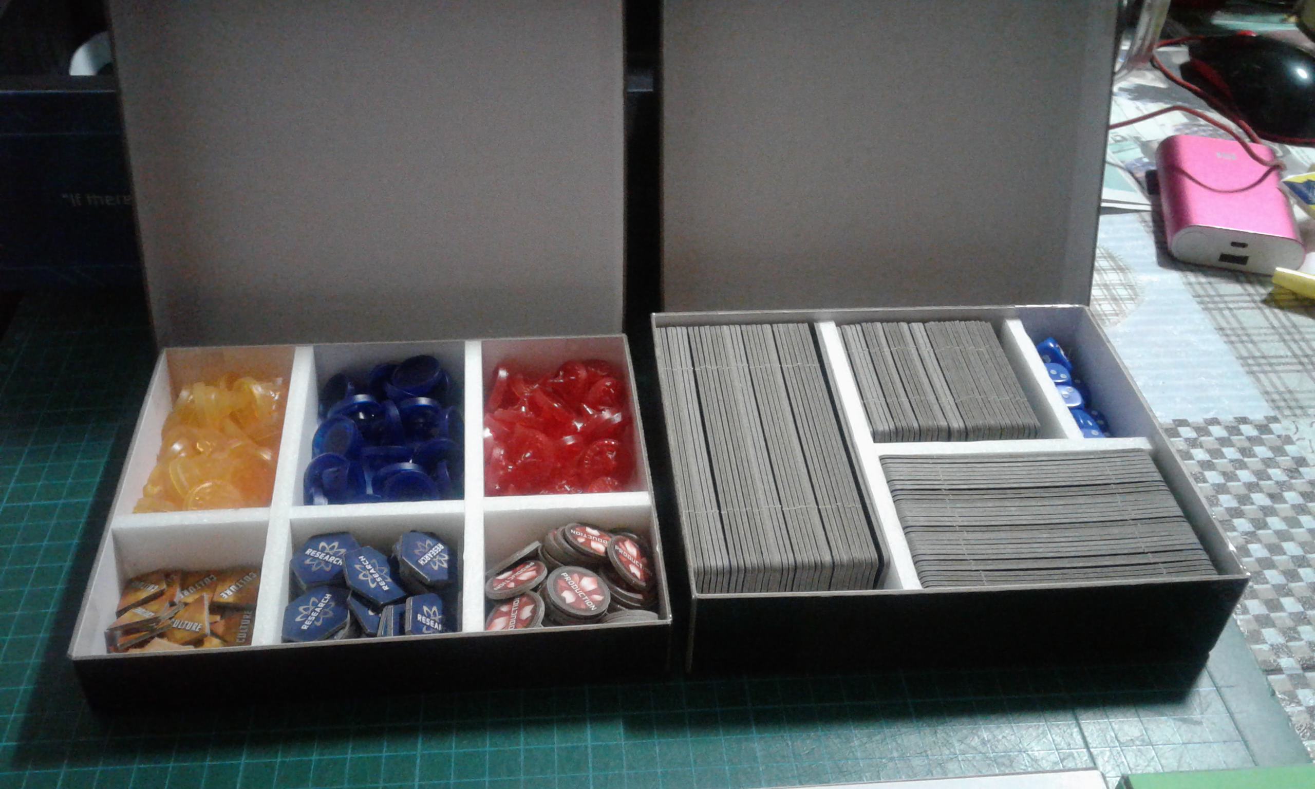 Component Boxes and Inserts Star Trek Ascendancy Star Trek Ascendancy